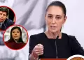 "Vamos a seguir en la defensa de Pedro Castillo, bienvenida Betssy Ch�vez", afirma Claudia Sheinbaum