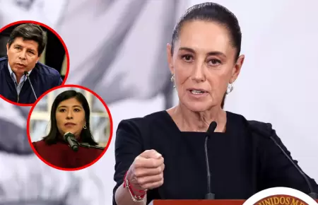 Claudia Sheinbaum respalda a Pedro Castillo y saluda la llegada de Betssy Ch�vez