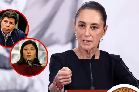 Claudia Sheinbaum respalda a Pedro Castillo y saluda la llegada de Betssy Ch�vez