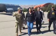 Presidenta Fujimori llega a Junín para supervisar atención a damnificados y heridos tras nuevo sismo de magnitud 5.0