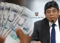 Ministro de Econom�a, Elmer Cuba, anuncia que Gobierno aumentar� el sueldo m�nimo a S/1300 en dos etapas