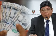 Ministro de Economía, Elmer Cuba, anuncia que Gobierno aumentará el sueldo mínimo a S/1300 en dos etapas