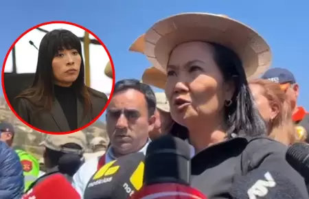 Keiko Fujimori responde por salvoconducto