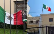 Bandera de México volvió a flamear sobre su Embajada tras retomar relaciones diplomáticas con Perú