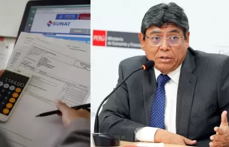 Ministro de Econom�a, Elmer Cuba, pide regularizarse a evasores de impuestos