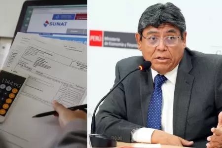 Ministro de Econom�a, Elmer Cuba, pide regularizarse a evasores de impuestos