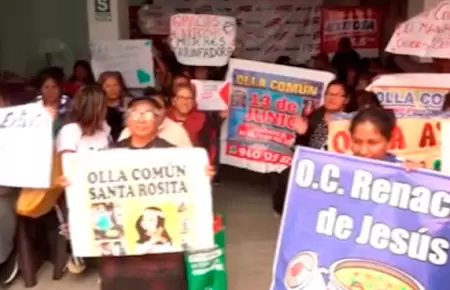 Exitosa ayuda a m�s de 50 ollas comunes.