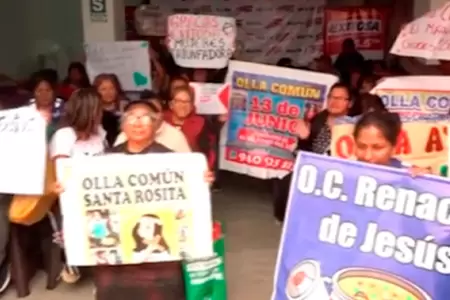 Exitosa ayuda a m�s de 50 ollas comunes.