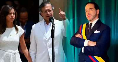 Petro dej� la Casa de Nari�o.