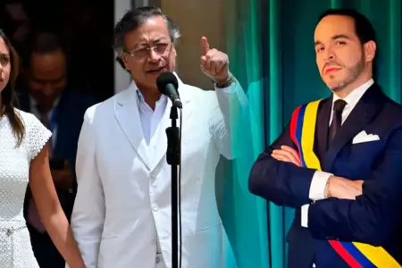 Petro dej� la Casa de Nari�o.