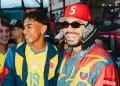 Lamine Yamal cant� junto a Ryan Castro con la camiseta de Colombia durante sus vacaciones en Medell�n