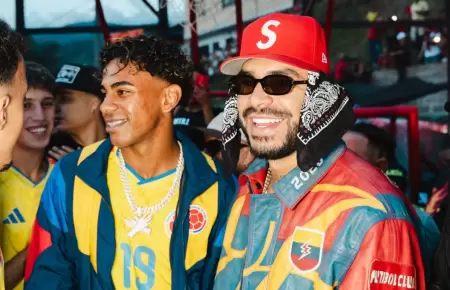 Lamine Yamal y Ryan Castro en Colombia