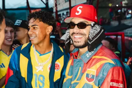 Lamine Yamal y Ryan Castro en Colombia