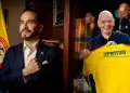 Gianni Infantino se pronuncia ante la posesi�n de Abelardo de la Espriella como presidente de Colombia