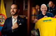 Gianni Infantino se pronuncia ante la posesión de Abelardo de la Espriella como presidente de Colombia