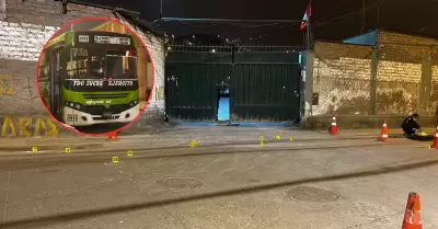 Balean paradero de la empresa Etupsa linea 73 A
