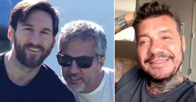 Marcelo Tinelli env�a mensaje a Lionel Messi