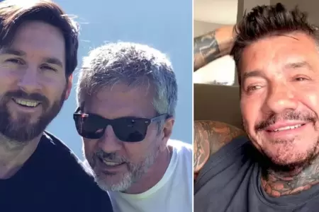Marcelo Tinelli env�a mensaje a Lionel Messi