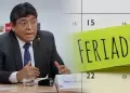 Ministro de Econom�a anuncia que los feriados ya NO se mover�an a los viernes: "Lunes es mejor d�a"