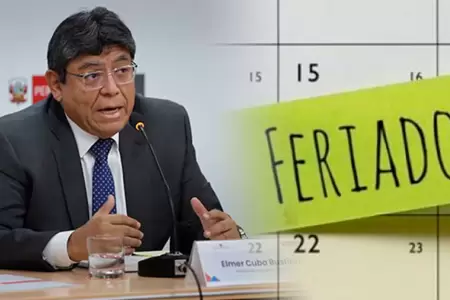 Feriados ya no pasar�an a los viernes, sino a los lunes.