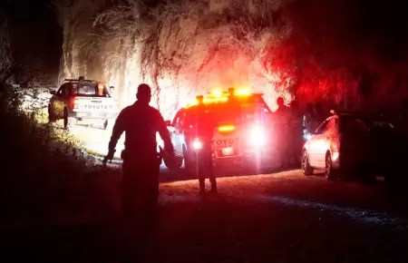 Sismo en Jun�n: deslizamiento de rocas dej� un fallecido en Socos.