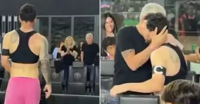 Messi y el �ltimo partido ante su padre