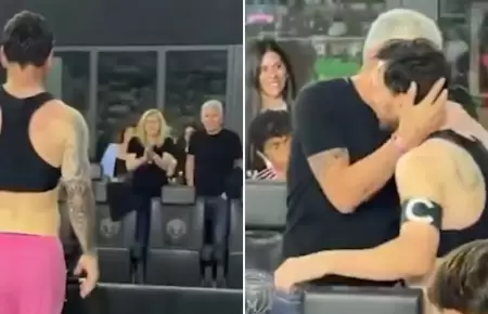 Messi y el �ltimo partido ante su padre