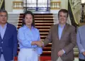 Keiko Fujimori se reuni� con fiscal de la naci�n y ministros para coordinar acciones contra la delincuencia