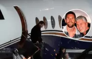 Lionel Messi llegó a Rosario para darle el último adiós a su padre Jorge Messi tras su fallecimiento
