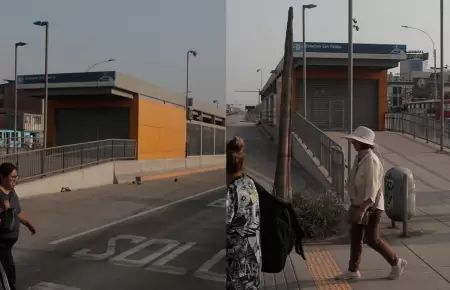 Estaciones del Tramo Norte del Metropolitano no operan