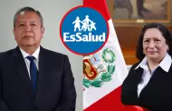 Gobierno destituye a Jaime Moreno de la presidencia ejecutiva de EsSalud y nombró a su sucesora