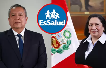 Jaime Moreno es destitu�do como presidente de EsSalud y nombran a nueva titular