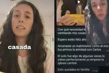 T�a se burlaba de sus videos y sobrina la expuso por infidelidad