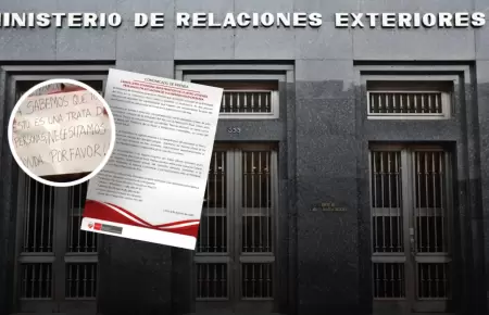 La Canciller�a logr� el regreso de 4 peruanos.