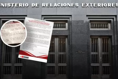 La Canciller�a logr� el regreso de 4 peruanos.