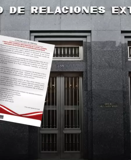 La Canciller�a logr� el regreso de 4 peruanos.