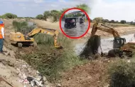 Gobierno Regional de Piura acelera descolmatación de ríos ante la llegada del fenómeno El Niño