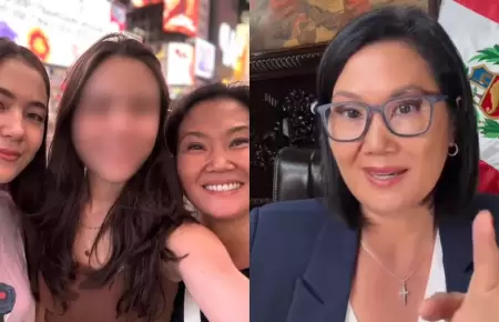 Keiko Fujimori responde a quienes la llaman suegra en sus lives de TikTok