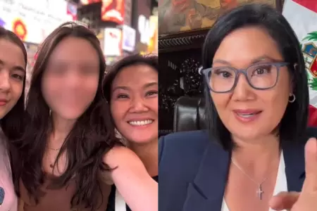Keiko Fujimori responde a quienes la llaman suegra en sus lives de TikTok