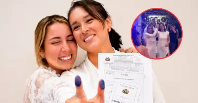 Bolivia registra su primer matrimonio entre personas del mismo sexo