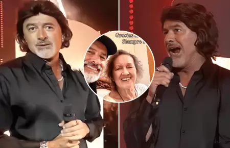 Carlos Alc�ntara cumpli� �ltimo deseo de su mam� antes de morir