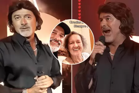 Carlos Alc�ntara cumpli� �ltimo deseo de su mam� antes de morir