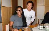 Simone Biles queda fascinada con la gastronom�a peruana y visita restaurante de Rodrigo Fernandini