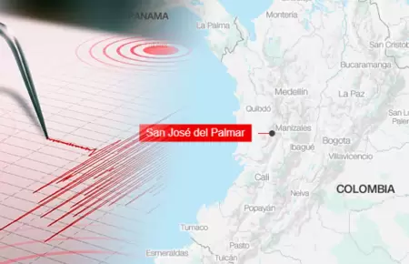 Terremoto en Colombia.