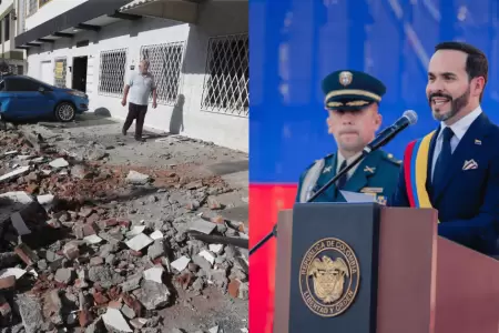 Presidente de Colombia emite mensaje tras terremoto