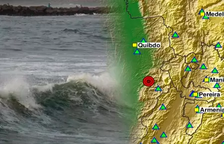 Dimar descarta alerta de tsunami en Colombia.