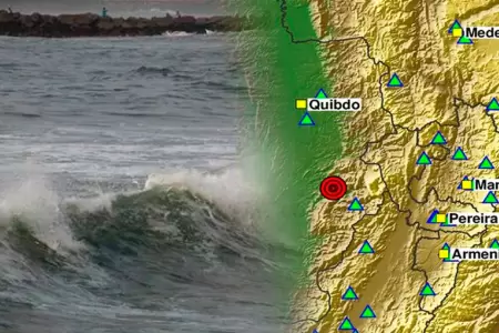 Dimar descarta alerta de tsunami en Colombia.