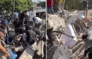Terremoto de magnitud 7.4 remece Colombia: ciudadanos se unen para rescatar a personas atrapadas por escombros