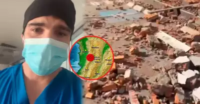 Terremoto en Colombia: M�dico pide ayuda urgente para evacuar pacientes.