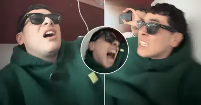 Influencer grab� el preciso instante de potente terremoto en Colombia